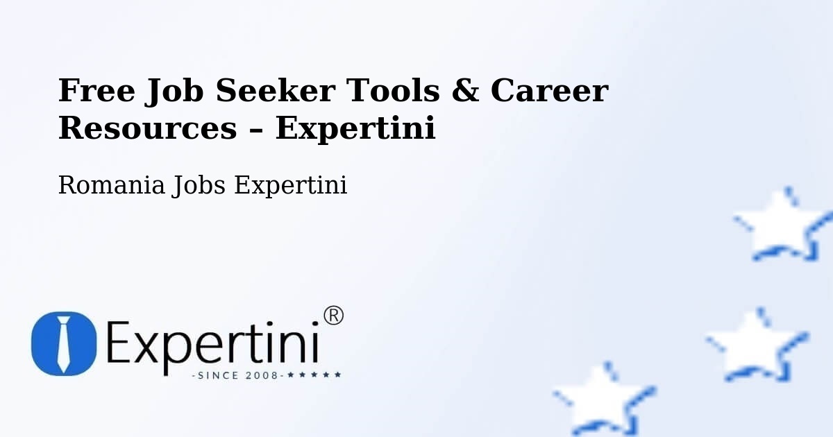 Free Job Seeker Tools & Career Resources – Comuna Vima Micã - Comuna Vima Micã, Romania Jobs Expertini